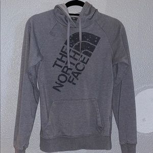 Grey hoodie from The North Face
